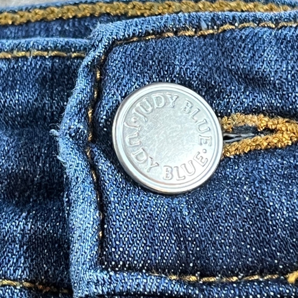 Judy Blue Womens Skinny Fit High Rise Medium Wash Denim Jeans Blue 20W - Picture 5 of 13